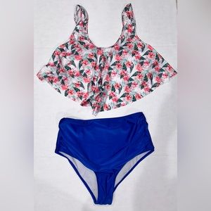Two Piece swimsuit, size XL